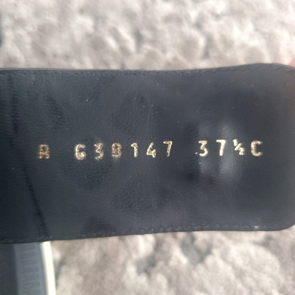 Chanel Lambskin Shearling Lined Quilted CC Turnlock Loafers 37.5 - Picture 12 of 14